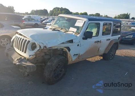 2024 Jeep Wrangler Sport z USA, uszkodzony, nr VIN 1C4PJXKN1RW177180